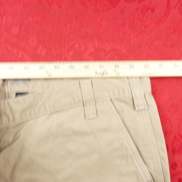 Carhartt Work Pants Men's 42x30 Relaxed Fit Twill 5-Pocket Dark Khaki BN0095-M - Picture 6 of 10